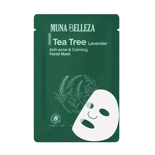 Tea Tree & Lavender Anti-Acne & Calming Korean Sheet Mask