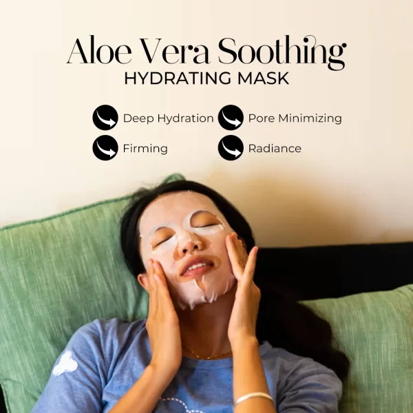 Aloe Vera Soothing & Hydrating Mask Sheet - Image 5
