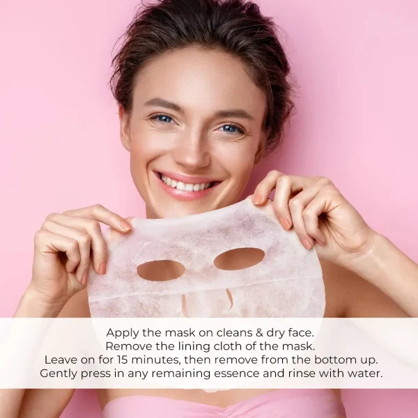 Turmeric & Niacinamide Facial Mask Sheet - Image 6