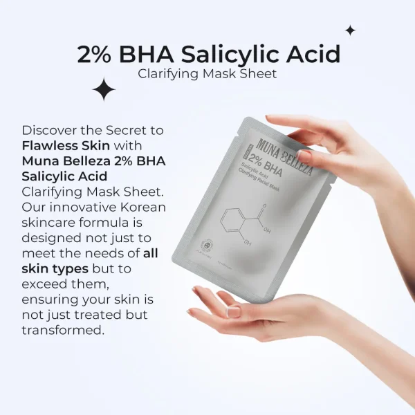 2% BHA Salicylic Acid Clarifying Mask Sheet - Image 6