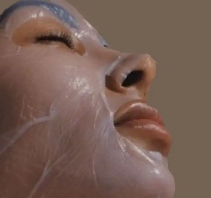 Coffee mask sheet exfoliating and brightening treatment for dull skin