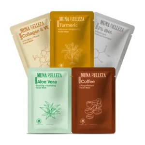 Korean Face Mask Sheets (Pack of 5)