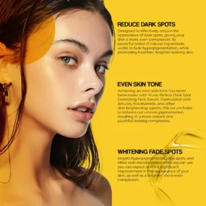 Key ingredients of Muna Belleza dark spot correcting serum