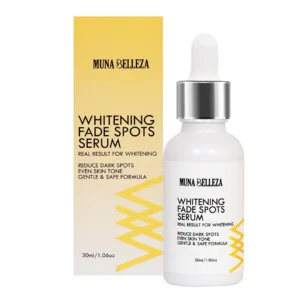 Muna Belleza dark spot correcting serum 30ml bottle with box