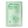 Muna Belleza Aloe Vera Soothing and Hydrating Facial Mask 25ml sachet — an aloe vera sheet mask and aloe vera face mask for dry skin and sensitive skin