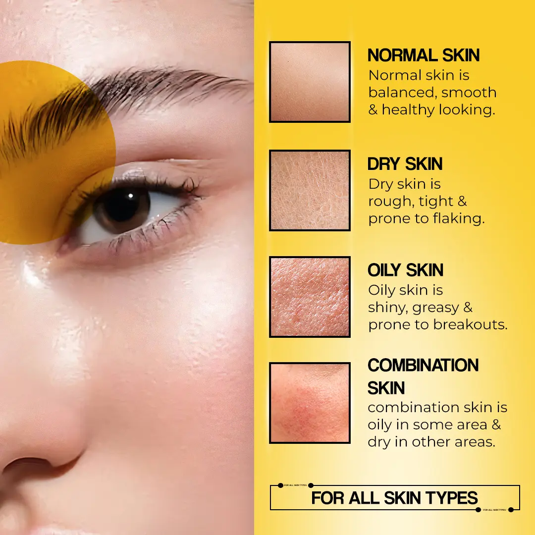 Face serum suitable for all skin types including sensitive skin