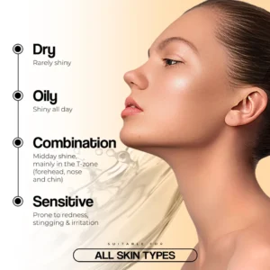 Vitamin C serum for dry, oily, combination and sensitive skin