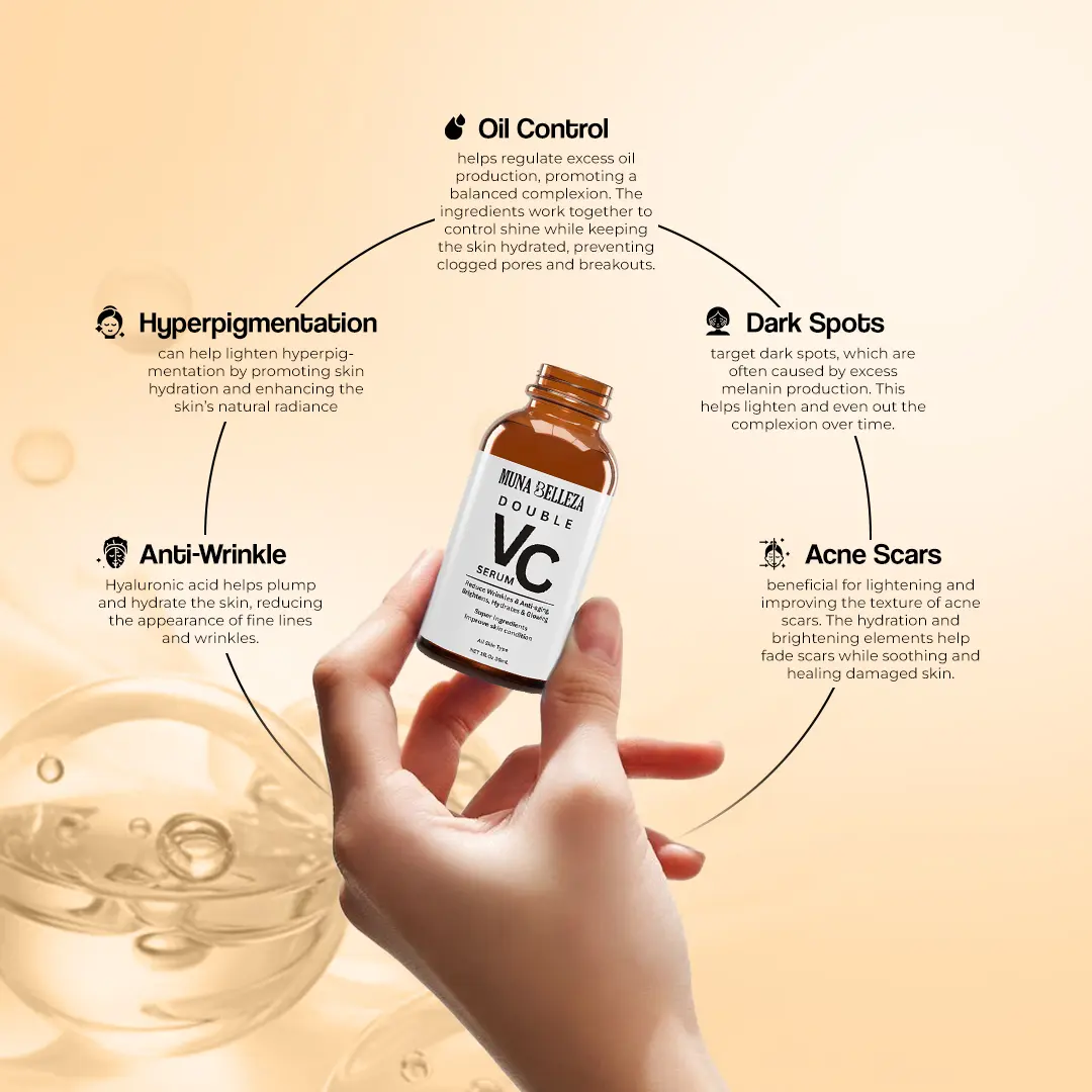 Key benefits of vitamin C serum for hydration, fine lines and even skin tone