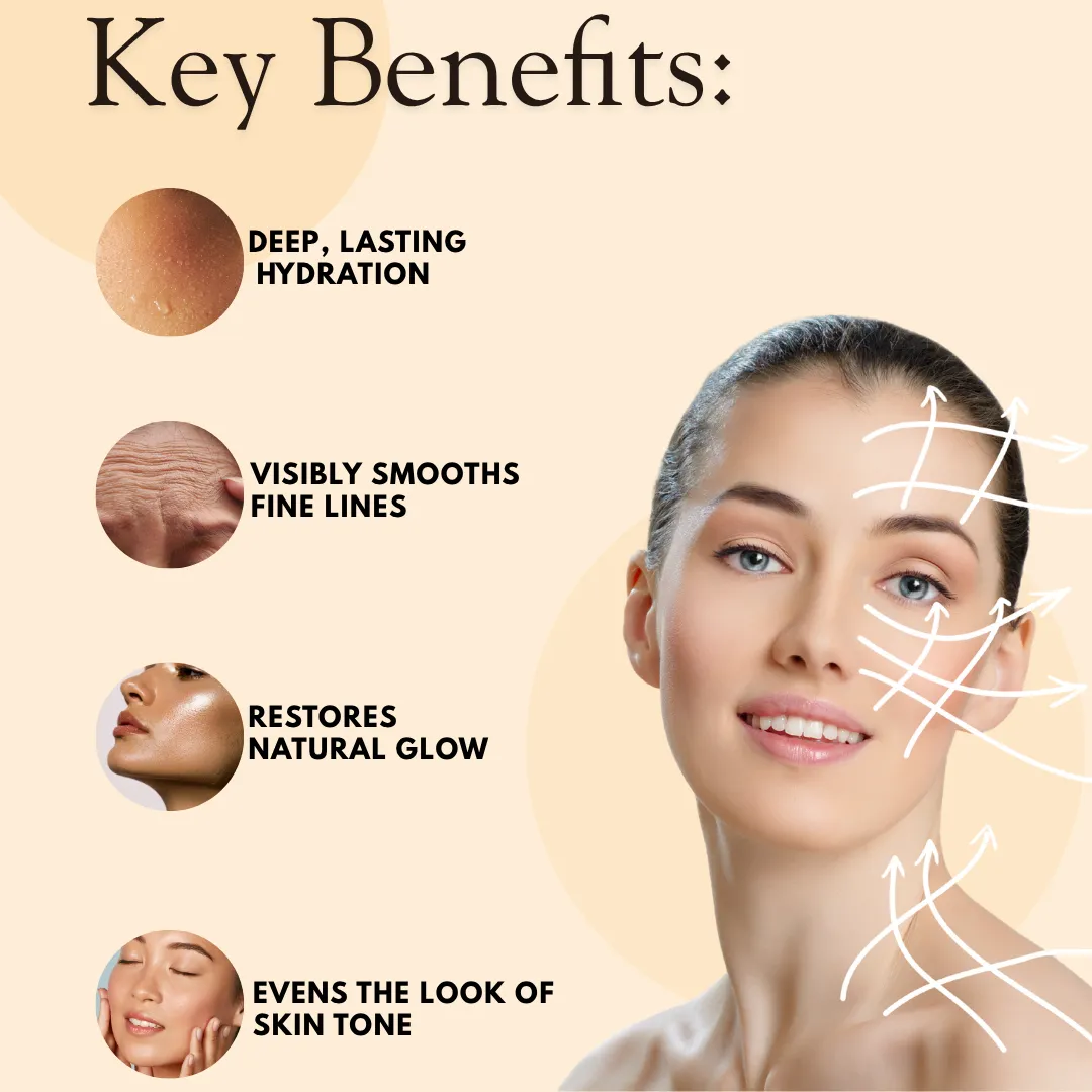 Key benefits of vitamin C serum for hydration, fine lines and even skin tone